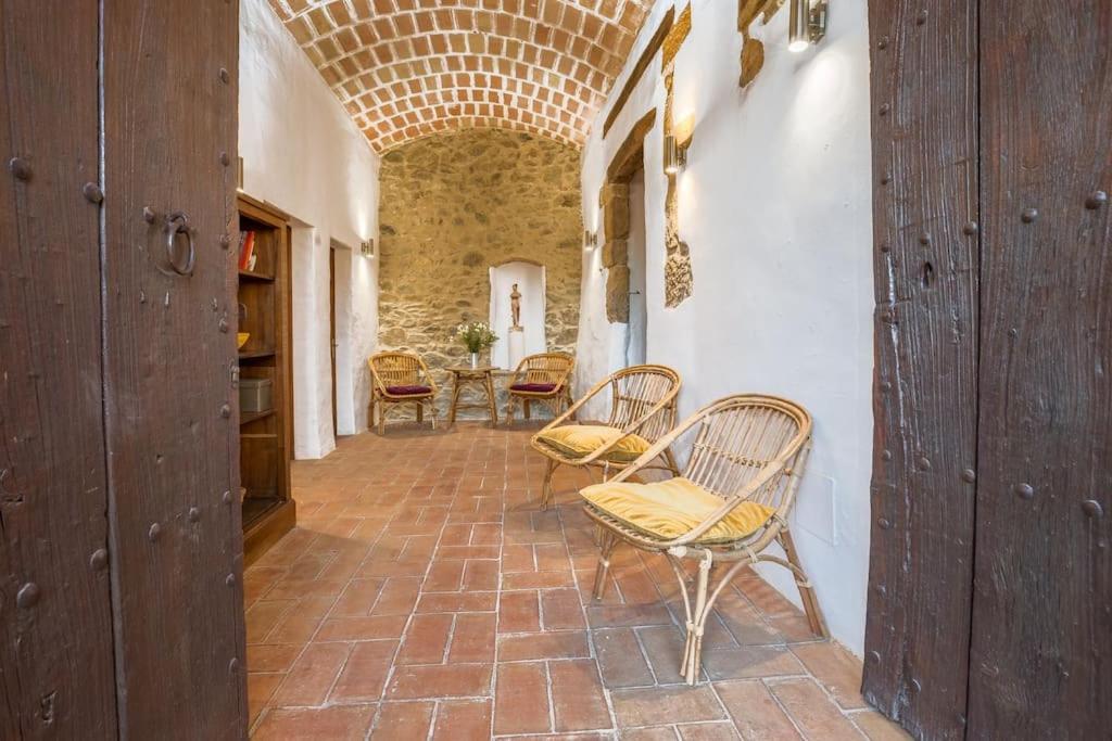 Casa Torre Cruilles Big, Stylish, Modernized 'Castle' Prime Costa Brava With Ac别墅 外观 照片